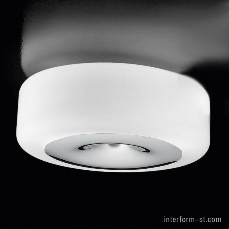 Потолочный светильник IDL 9045/3PFG Frosted white blown glass