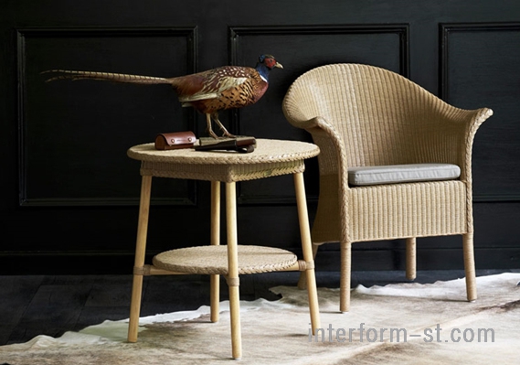 Мебель для улицы Sika, коллекция Rattan Classics, Classic кресло, Loom столик купить от фабрики SIKA в компании Interform studio с доставкой по России