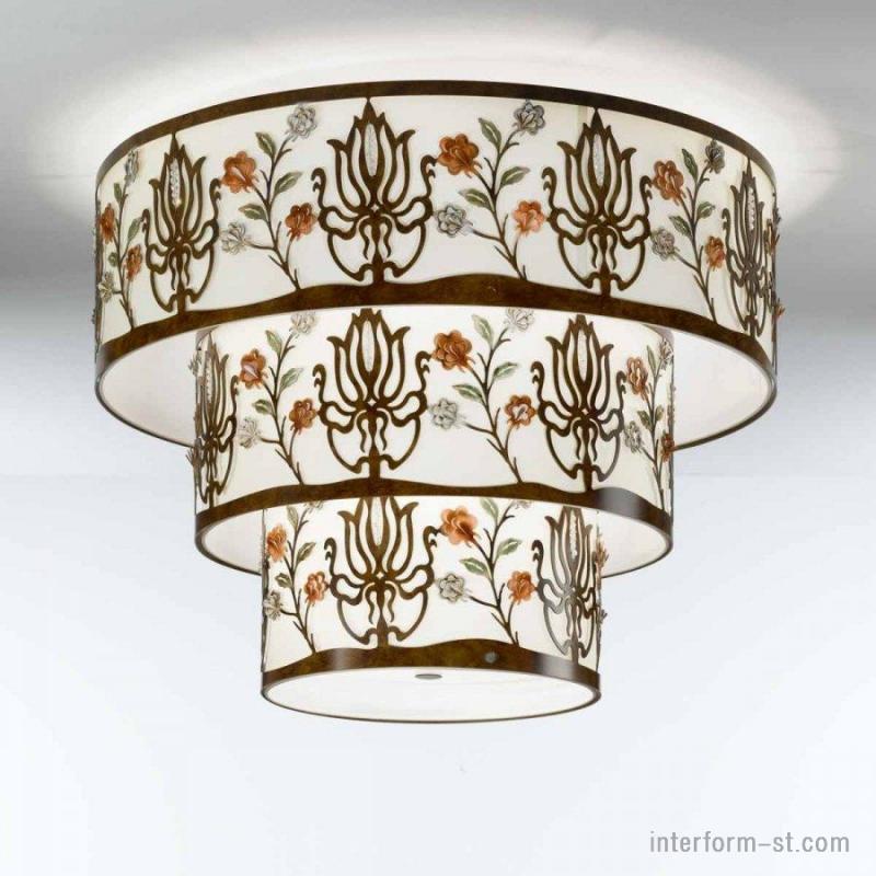 Потолочный светильник IDL 537/11PF Rovere striato