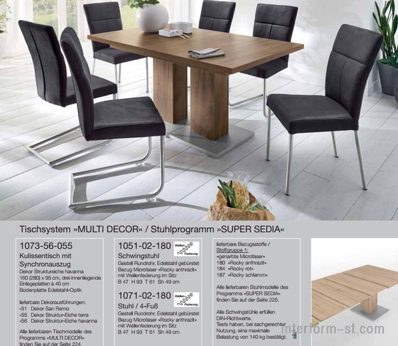 Стол серия MULTI DECOR, NIEHOFF купить от фабрики NIEHOFF в компании Interform studio с доставкой по России