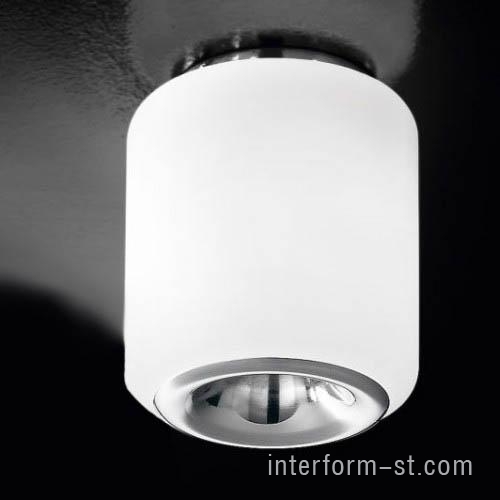 Потолочный светильник IDL 9045/3PFP Frosted white blown glass