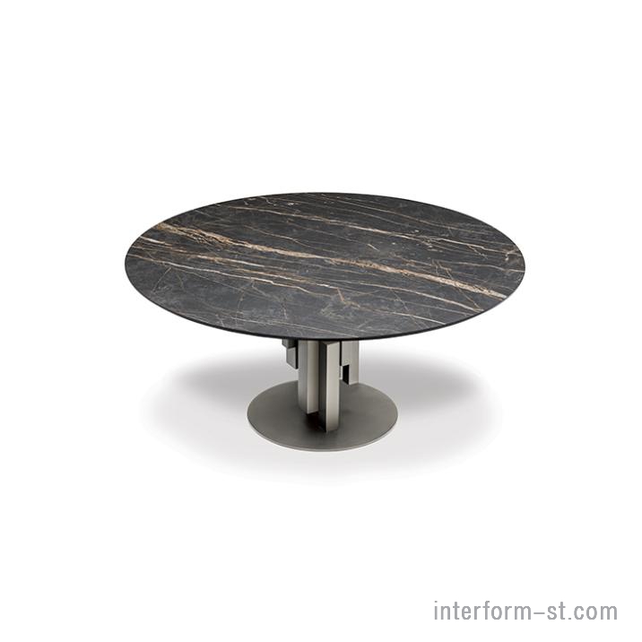 Стол SKYLINE Keramik Round, СATTELAN купить от фабрики CATTELAN в компании Interform studio с доставкой по России