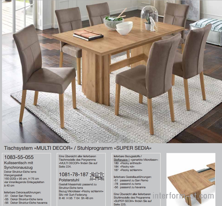 Стол серия MULTI DECOR, NIEHOFF купить от фабрики NIEHOFF в компании Interform studio с доставкой по России