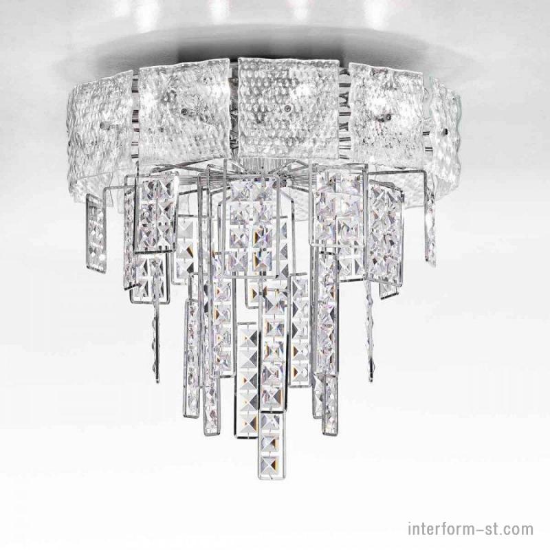 Потолочный светильник IDL 493/10PF Transparent