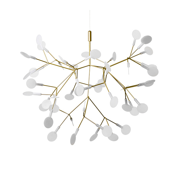 Итальянская люстра  Heracleum Gold D72
