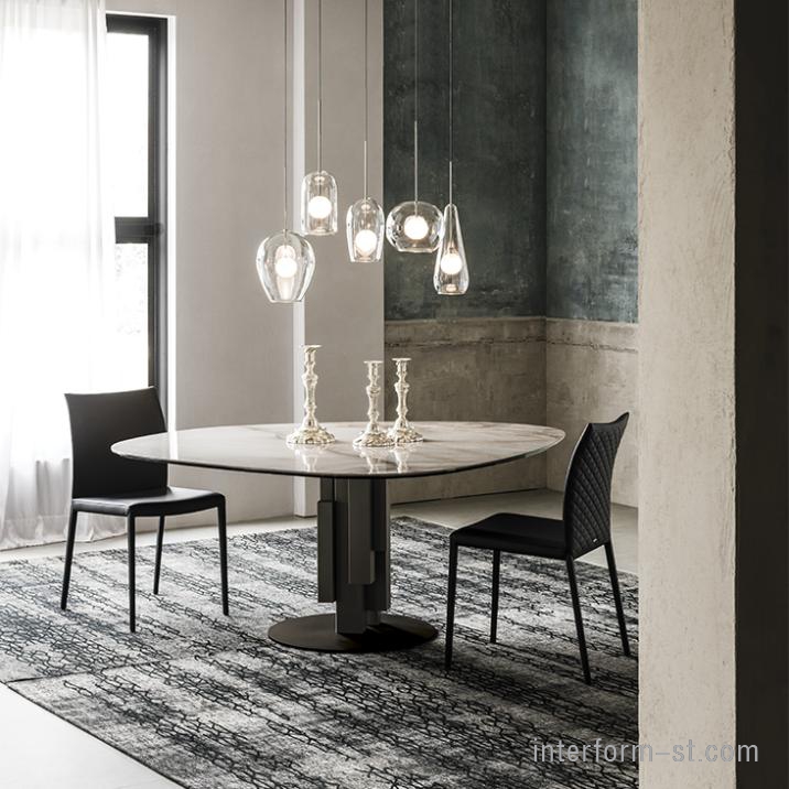 Стол SKYLINE Keramik Round, СATTELAN купить от фабрики CATTELAN в компании Interform studio с доставкой по России