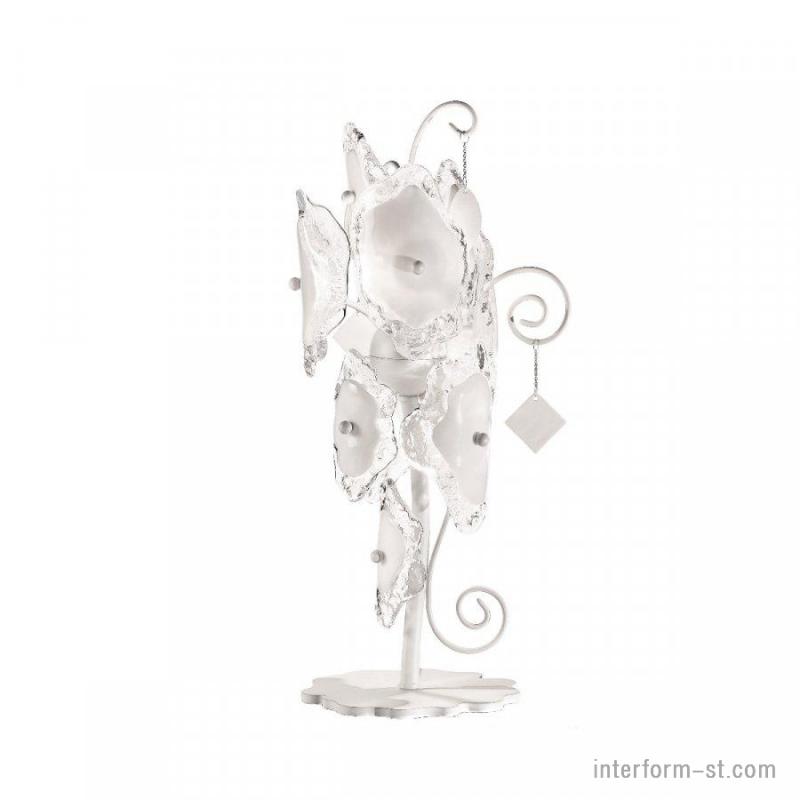 Настольная лампа IDL 458/2L Velvet white