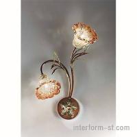 Бра IDL  264/2A Amber crystal glass
