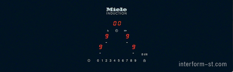 Индукционная варочная панель Miele KM6319 купить от фабрики MIELE в компании Interform studio с доставкой по России