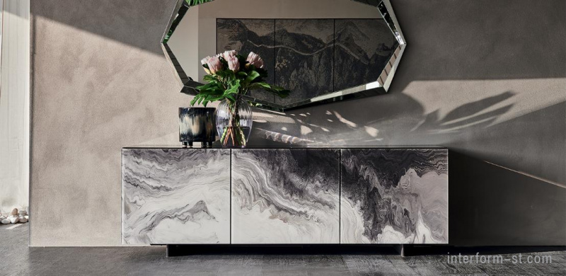 Буфет-бар FOCUS CRYSTALART, CATTELAN ITALIA купить от фабрики CATTELAN в компании Interform studio с доставкой по России