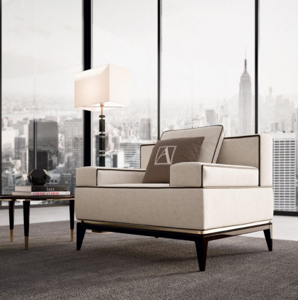 Гостиная Kelvin купить от фабрики ANTONELLI ATELIER в компании Interform studio с доставкой по России