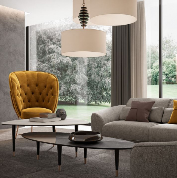 Гостиная Gentleman купить от фабрики ANTONELLI ATELIER в компании Interform studio с доставкой по России