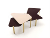 Журнальный столик Jean купить от фабрики DURAME в компании Interform studio с доставкой по России