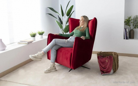 Кресло SIMONE RELAX, FAMA купить от фабрики FAMA в компании Interform studio с доставкой по России