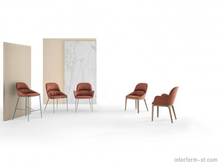 Стул QUEEN, BONTEMPI casa купить от фабрики BONTEMPI CASA в компании Interform studio с доставкой по России
