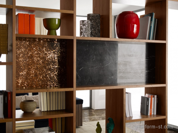 Итальянский книжный шкаф ISTINTO. TOSATO купить от фабрики TOSATO в компании Interform studio с доставкой по России