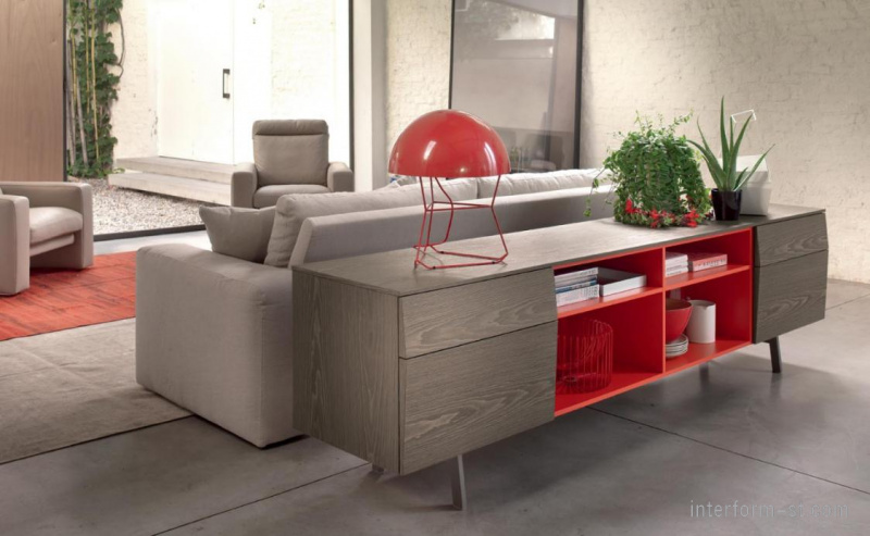 Мебель для гостиной AMSTERDAM, BONTEMPI CASA купить от фабрики BONTEMPI CASA в компании Interform studio с доставкой по России