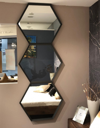 Зеркало гексагональное ESAGONA купить от фабрики  в компании Interform studio с доставкой по России