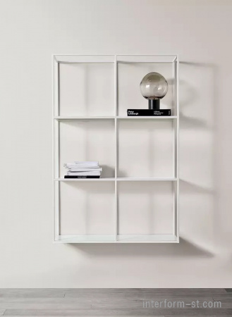 Книжный шкаф HARDY, MERIDIANI купить от фабрики MERIDIANI в компании Interform studio с доставкой по России