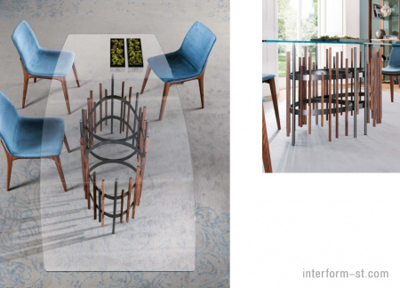Стол TUBE, PACINI&CAPPELLINI купить от фабрики PACINI&CAPPELLINI в компании Interform studio с доставкой по России