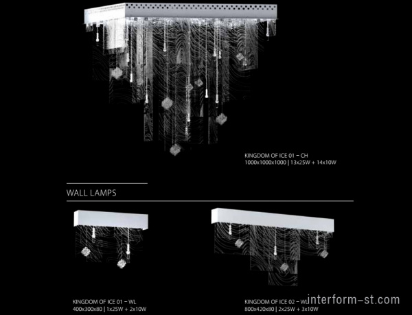 Люстра KINGDOM OFICE, ARTGLASS купить от фабрики ARTGLASS в компании Interform studio с доставкой по России