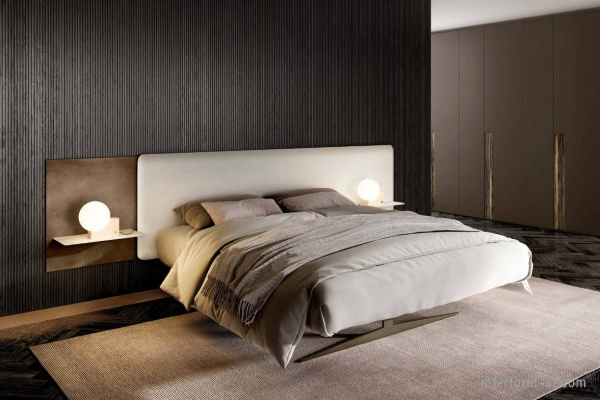 Кровать Steel Free Bed, LAGO купить от фабрики LAGO в компании Interform studio с доставкой по России