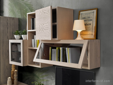 Итальянский книжный шкаф MITO. TOSATO купить от фабрики TOSATO в компании Interform studio с доставкой по России