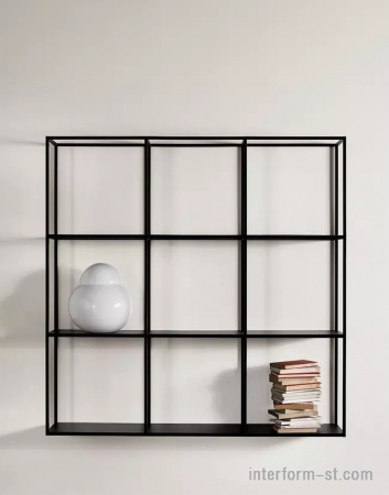 Книжный шкаф HARDY, MERIDIANI купить от фабрики MERIDIANI в компании Interform studio с доставкой по России