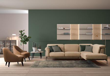 Диван BRERA купить от фабрики COLOMBINICASA в компании Interform studio с доставкой по России